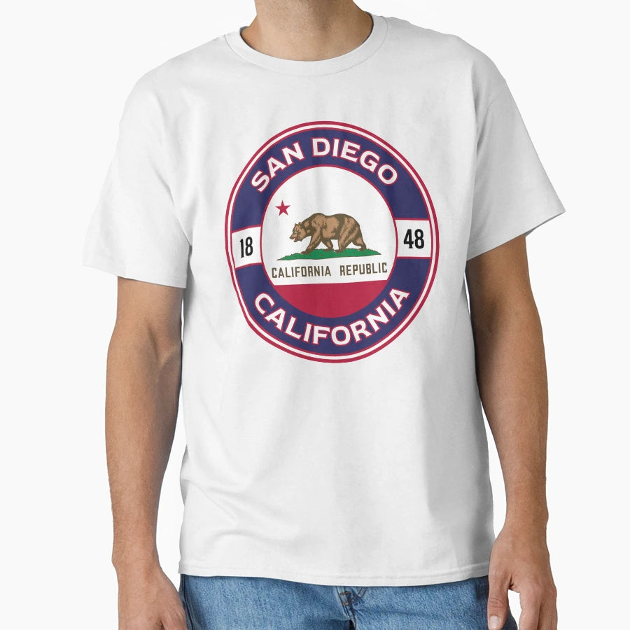San Diego Ca T-Shirt - Graphic Print Unisex - T-Shirt, Sweatshirt, Hoodie