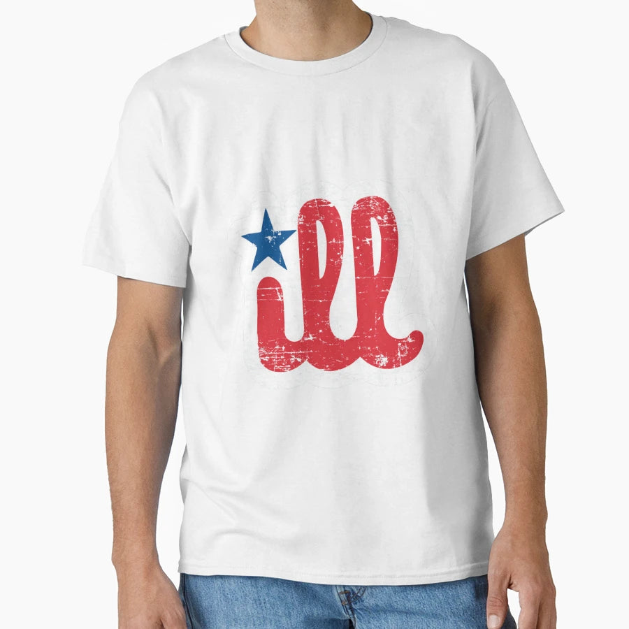 Ill Phillies T-Shirt - Minimalist Print for Adults - T-Shirt, Sweatshirt, Hoodie