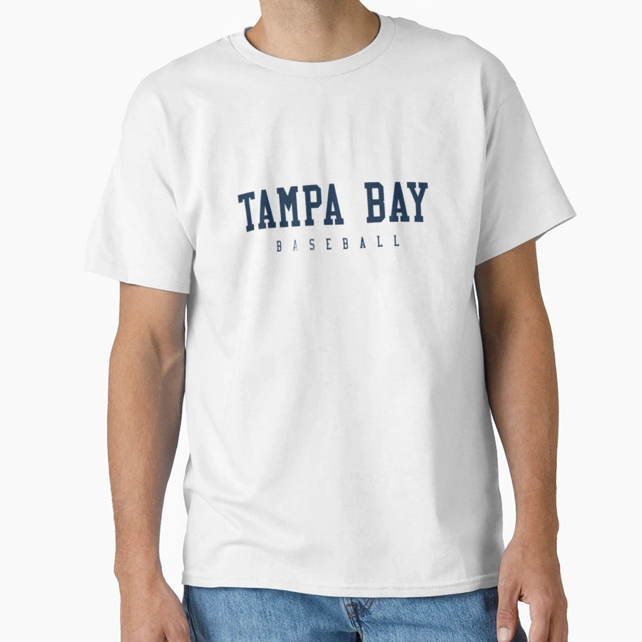 Tampa Bay Baseball T-Shirt - Aesthetic Graphic for Adults - T-Shirt, Sweatshirt, Hoodie