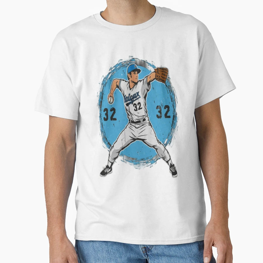 Sandy Koufax T-Shirt - Minimalist Print Men Women - T-Shirt, Sweatshirt, Hoodie