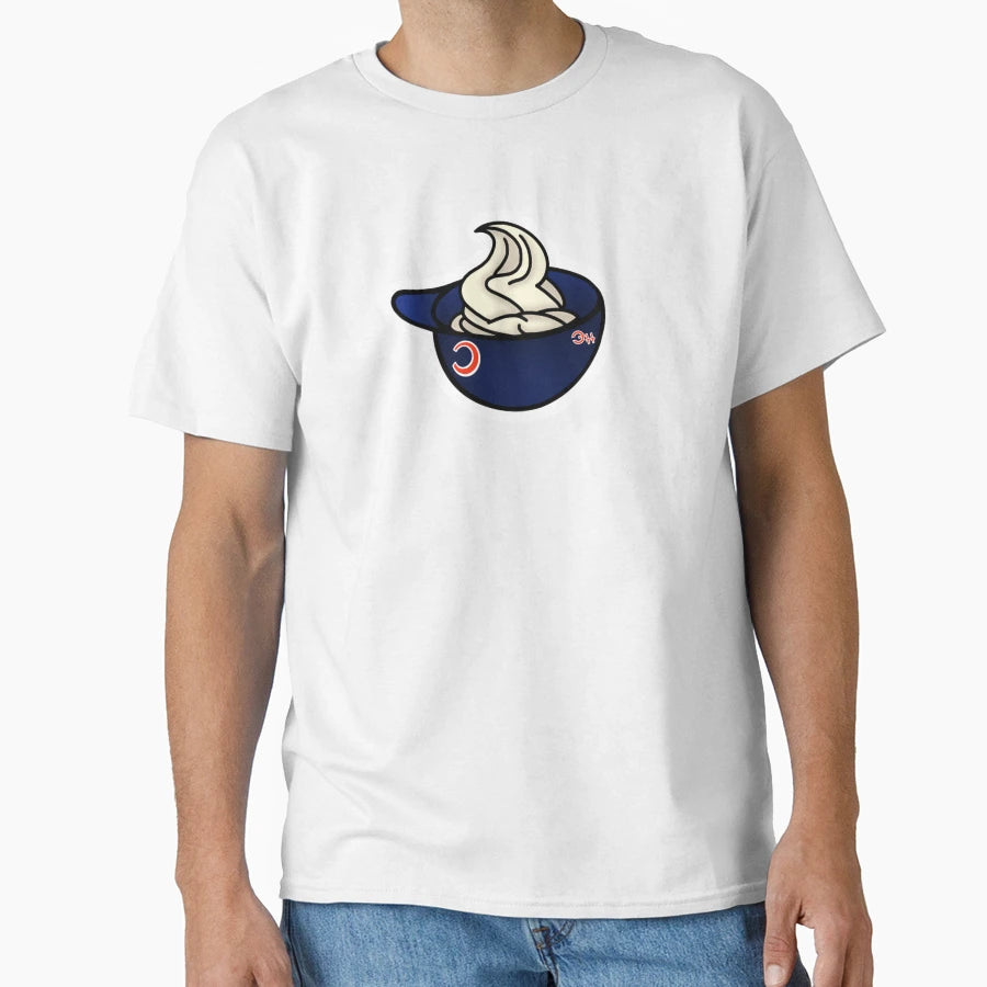 Wrigley Ice Cream Helmet Soft T-Shirt - Casual Everyday Wear Men Women - T-Shirt, Sweatshirt, Hoodie
