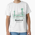 Boston Massachusetts Americas Beloved T-Shirt - Custom Art Print Men Women - T-Shirt, Sweatshirt, Hoodie