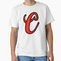 Initial Monogram C T-Shirt - Minimalist Print Unisex - T-Shirt, Sweatshirt, Hoodie