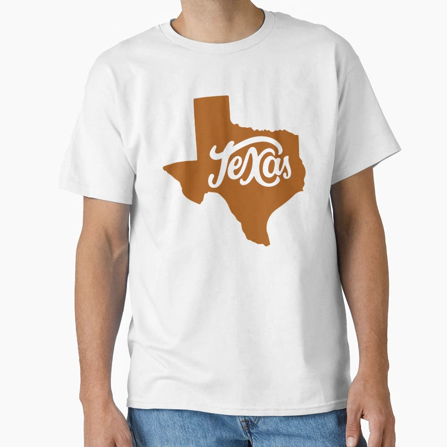 Texas Orange T-Shirt - Unique Graphic Unisex - T-Shirt, Sweatshirt, Hoodie
