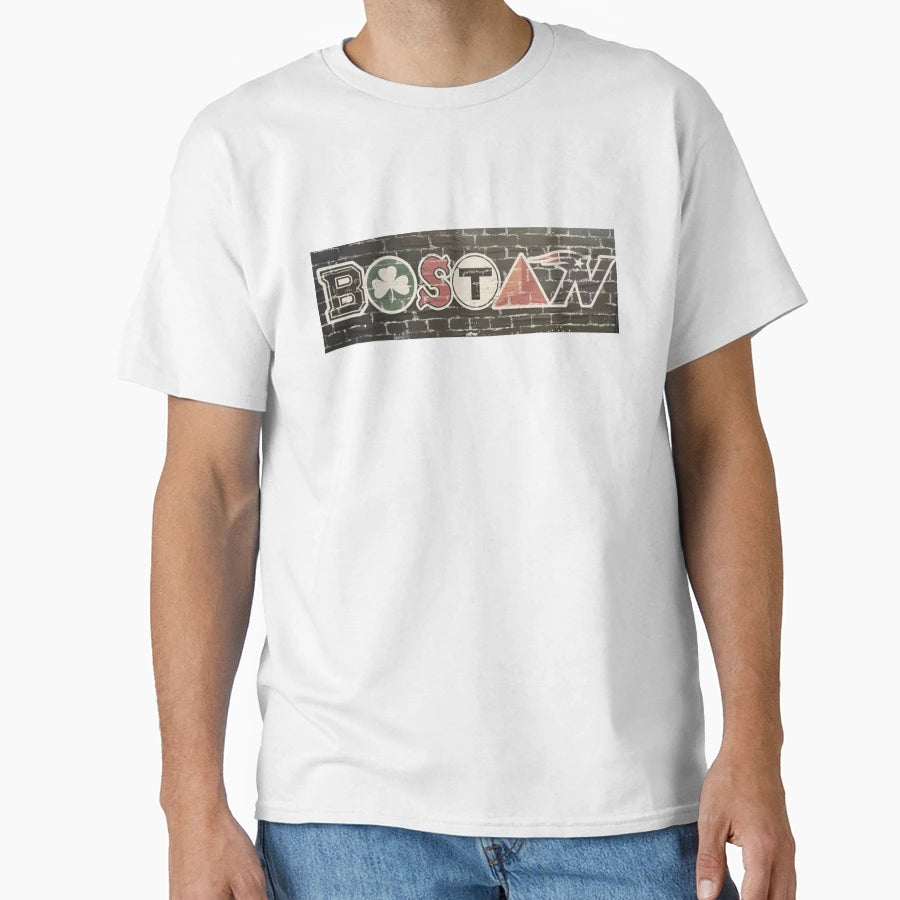 Boston T-Shirt - Graphic Print Men Women - T-Shirt, Sweatshirt, Hoodie