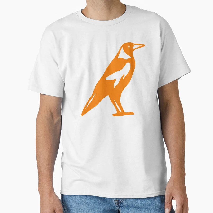 Magpie Orange T-Shirt - Graphic Print Men Women - T-Shirt, Sweatshirt, Hoodie