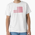 Usa Baseball Flag T-Shirt - Casual Everyday Wear Unisex - T-Shirt, Sweatshirt, Hoodie