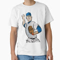 Big League Dreams Start Here Blue T-Shirt - Graphic Print for Adults - T-Shirt, Sweatshirt, Hoodie