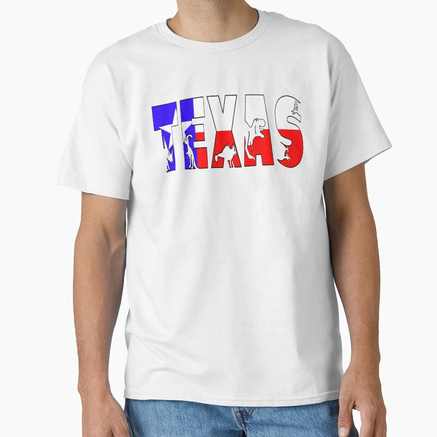 Texas Dinos T-Shirt - Trendy Graphic Men Women - T-Shirt, Sweatshirt, Hoodie