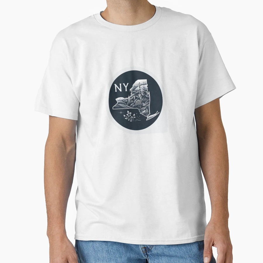 New York State T-Shirt - Fun Novelty Design Men Women - T-Shirt, Sweatshirt, Hoodie