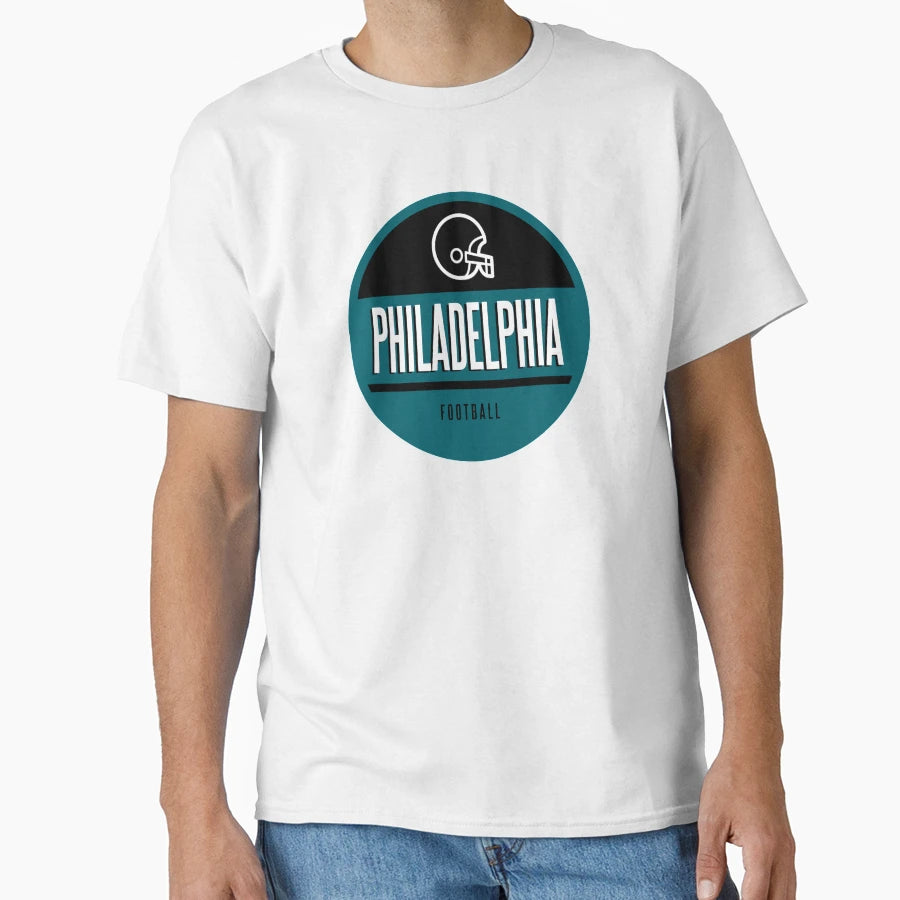Philadelphia Football T-Shirt - Custom Art Print Unisex - T-Shirt, Sweatshirt, Hoodie