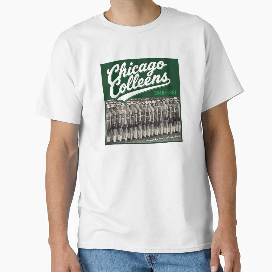 Chicago Colleens Womens Baseball T-Shirt - Streetwear Style for Adults - T-Shirt, Sweatshirt, Hoodie