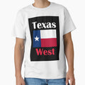 West Tx T-Shirt - Minimalist Print Unisex - T-Shirt, Sweatshirt, Hoodie