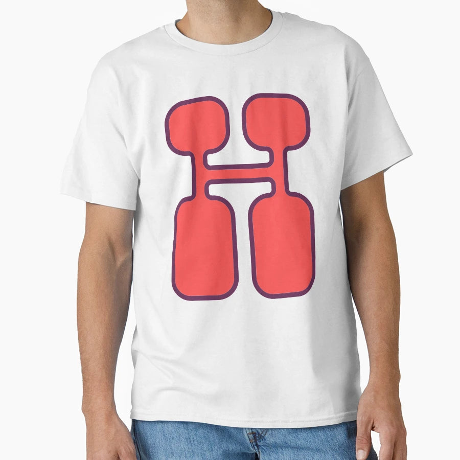 Contemporary Alphabet H 1 T-Shirt - Unique Graphic Unisex - T-Shirt, Sweatshirt, Hoodie