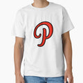 Initial Monogram P T-Shirt - Aesthetic Graphic Men Women - T-Shirt, Sweatshirt, Hoodie