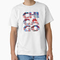 Chicago T-Shirt - Custom Art Print Men Women - T-Shirt, Sweatshirt, Hoodie