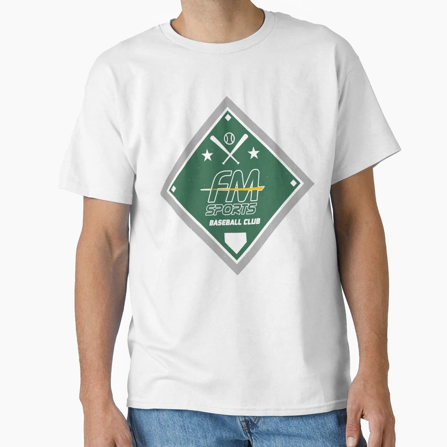 Fm Sports Baseball Diamond T-Shirt - Novelty Apparel for Adults - T-Shirt, Sweatshirt, Hoodie