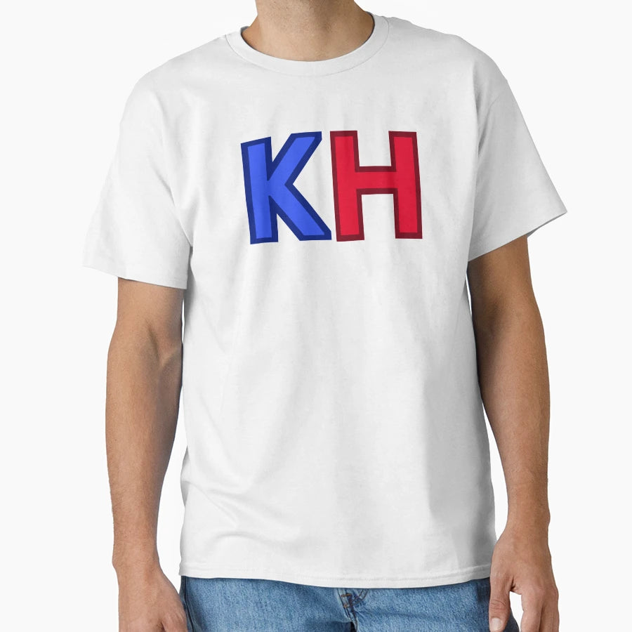 Kamala Harris Kh T-Shirt - Novelty Apparel Unisex - T-Shirt, Sweatshirt, Hoodie