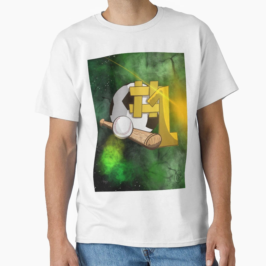 Sports Champion Theme T-Shirt - Custom Art Print Unisex - T-Shirt, Sweatshirt, Hoodie
