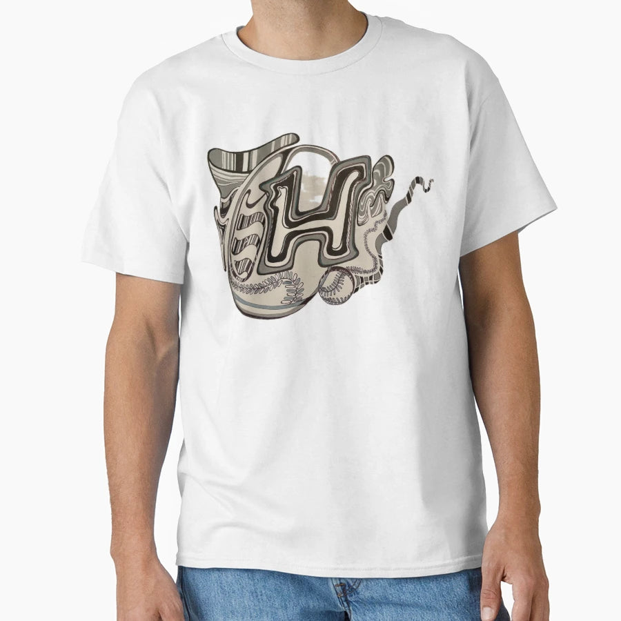 Letter H T-Shirt - Trendy Graphic Unisex - T-Shirt, Sweatshirt, Hoodie