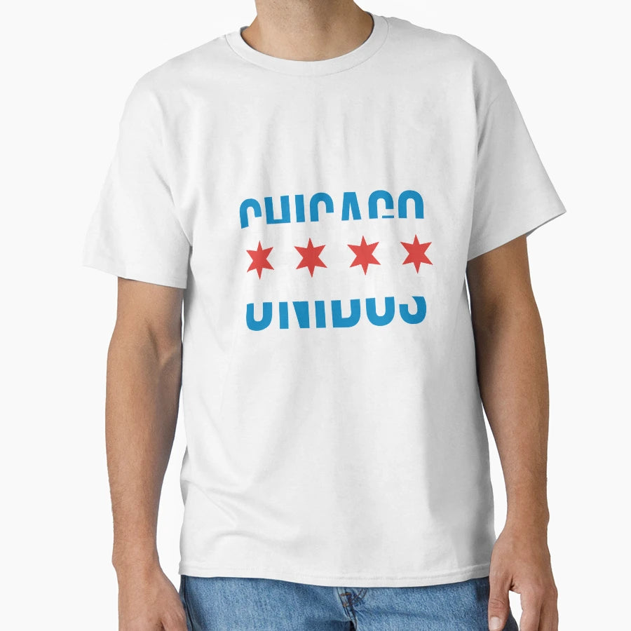 Chicago Unidos T-Shirt - Fun Novelty Design Unisex - T-Shirt, Sweatshirt, Hoodie