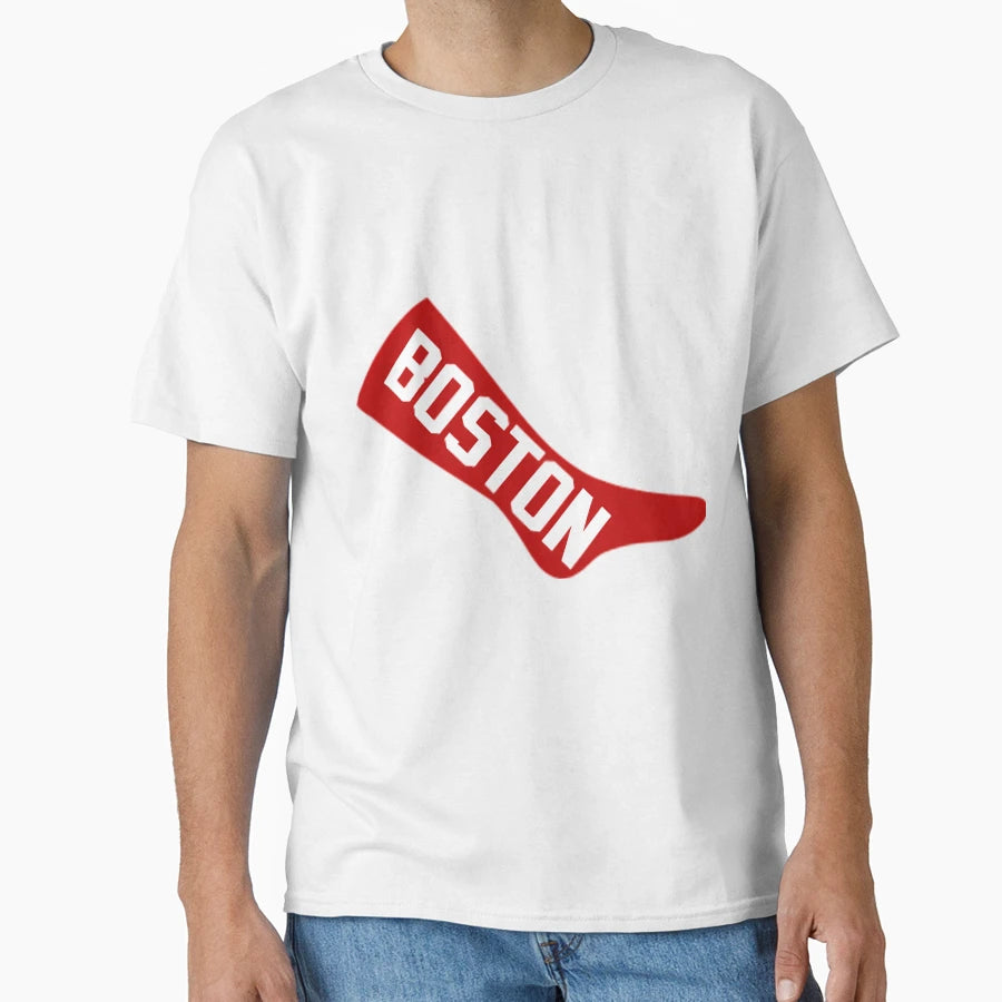 Bostons Red Sox T-Shirt - Minimalist Print for Adults - T-Shirt, Sweatshirt, Hoodie
