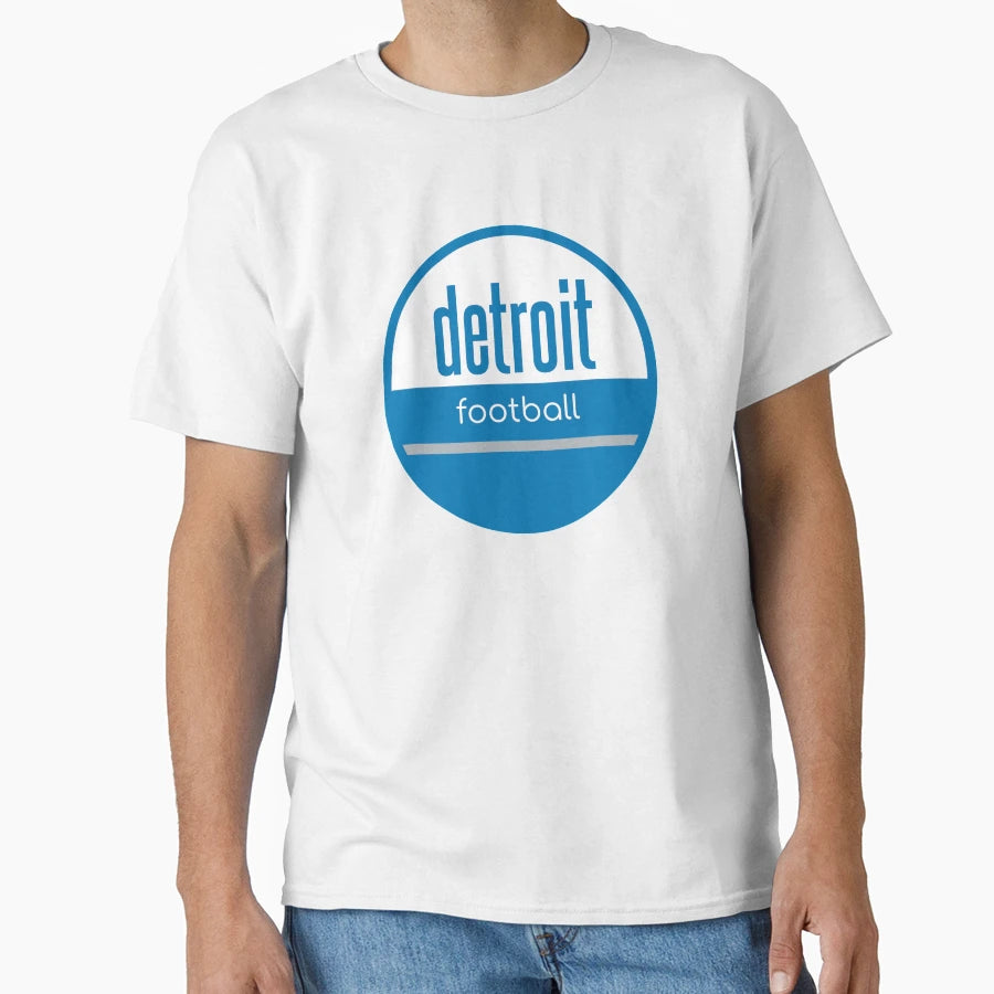 Detroit Football T-Shirt - Novelty Apparel for Adults - T-Shirt, Sweatshirt, Hoodie