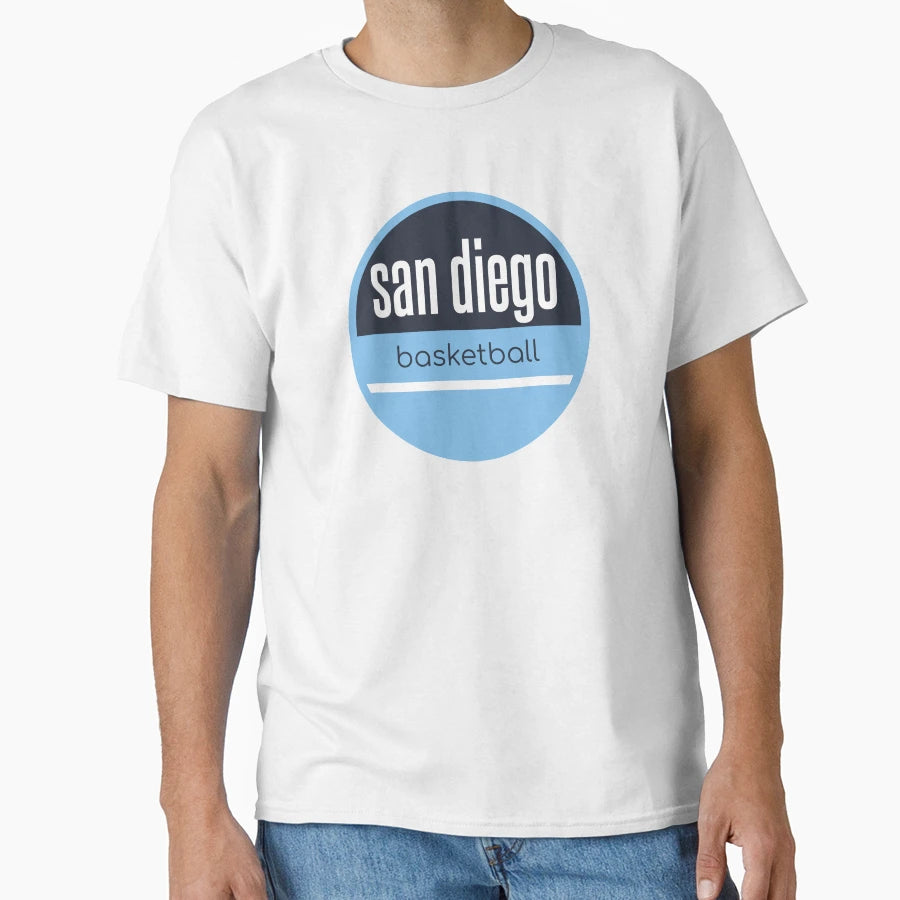 San Diego Basketball T-Shirt - Casual Everyday Wear Men Women - T-Shirt, Sweatshirt, Hoodie