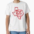 Grunge Heads Texas Smiling Face T-Shirt - Trendy Graphic for Adults - T-Shirt, Sweatshirt, Hoodie