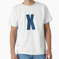 Letter X Stars Sky Monogram Art T-Shirt - Unique Graphic Unisex - T-Shirt, Sweatshirt, Hoodie