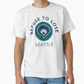 Refuse To Lose Seattle Baseball T-Shirt - Trendy Graphic Unisex - T-Shirt, Sweatshirt, Hoodie