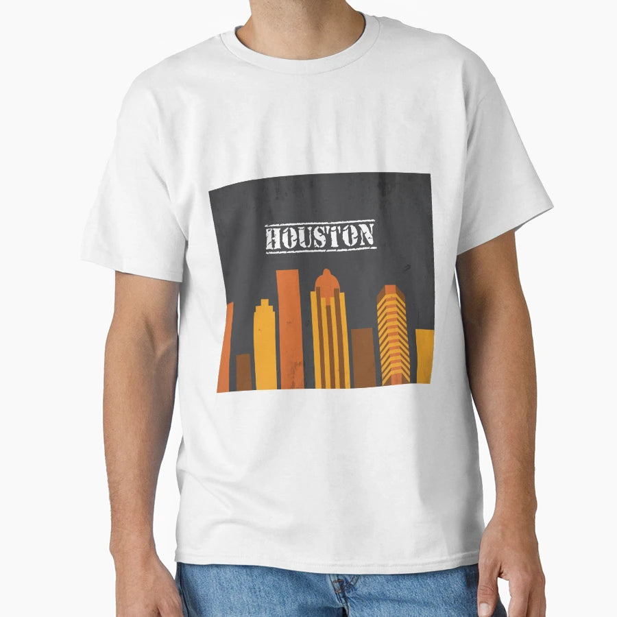 Houston T-Shirt - Graphic Print Unisex - T-Shirt, Sweatshirt, Hoodie