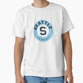 Seattle Ice Hockey T-Shirt - Custom Art Print Unisex - T-Shirt, Sweatshirt, Hoodie
