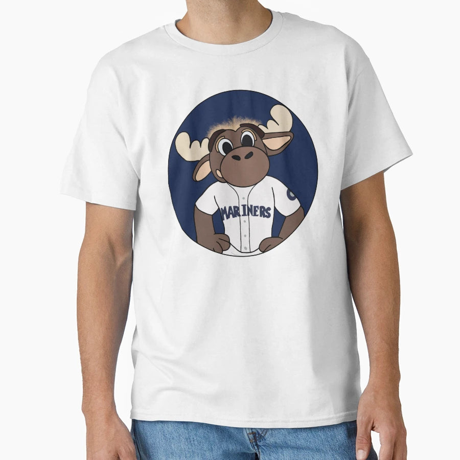 Baseball Team Moose T-Shirt - Fun Novelty Design Unisex - T-Shirt, Sweatshirt, Hoodie