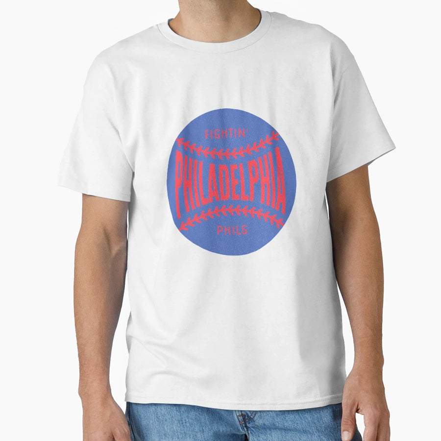 Philadelphia Baseball Ball Stitching T-Shirt - Aesthetic Graphic Unisex - T-Shirt, Sweatshirt, Hoodie
