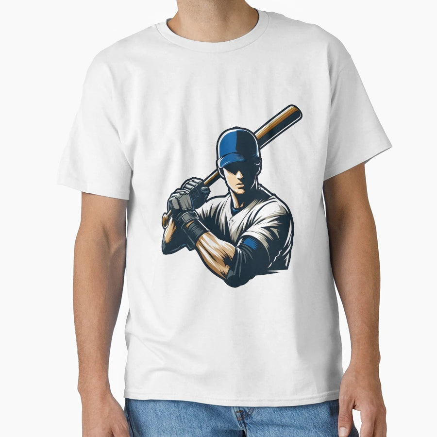 Softball Baseball Bat Baseball Game T-Shirt - Graphic Print Unisex - T-Shirt, Sweatshirt, Hoodie