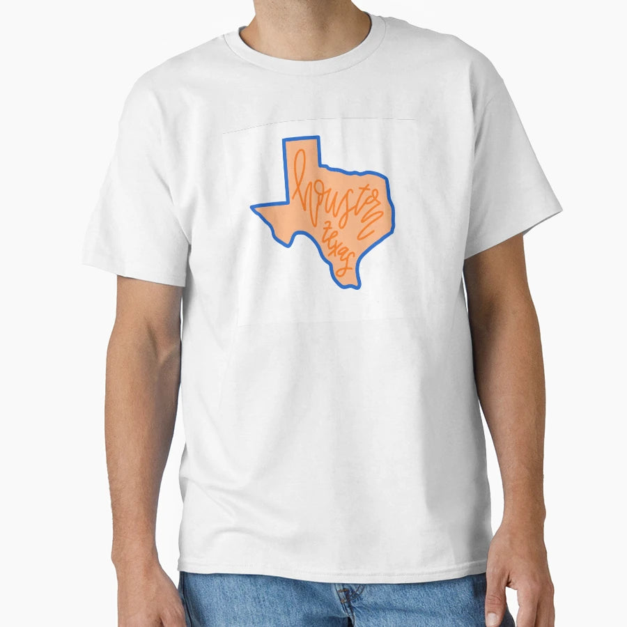 Houston Texas T-Shirt - Novelty Apparel Unisex - T-Shirt, Sweatshirt, Hoodie