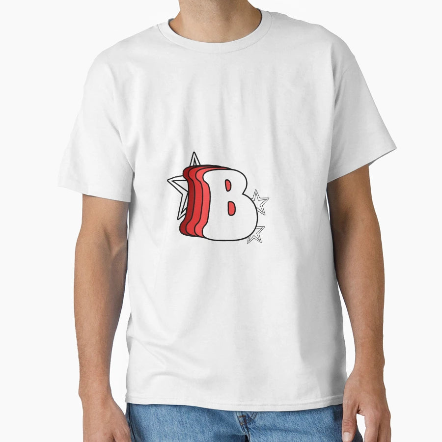Letter B T-Shirt - Trendy Graphic Men Women - T-Shirt, Sweatshirt, Hoodie