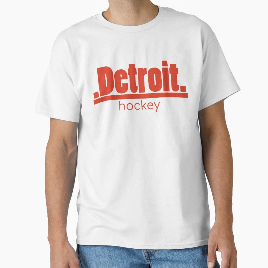 Detroit Red Wings Hockey T-Shirt - Novelty Apparel Unisex - T-Shirt, Sweatshirt, Hoodie