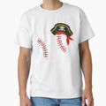 Baseball Pirate Baseball Player T-Shirt - Aesthetic Graphic Men Women - T-Shirt, Sweatshirt, Hoodie