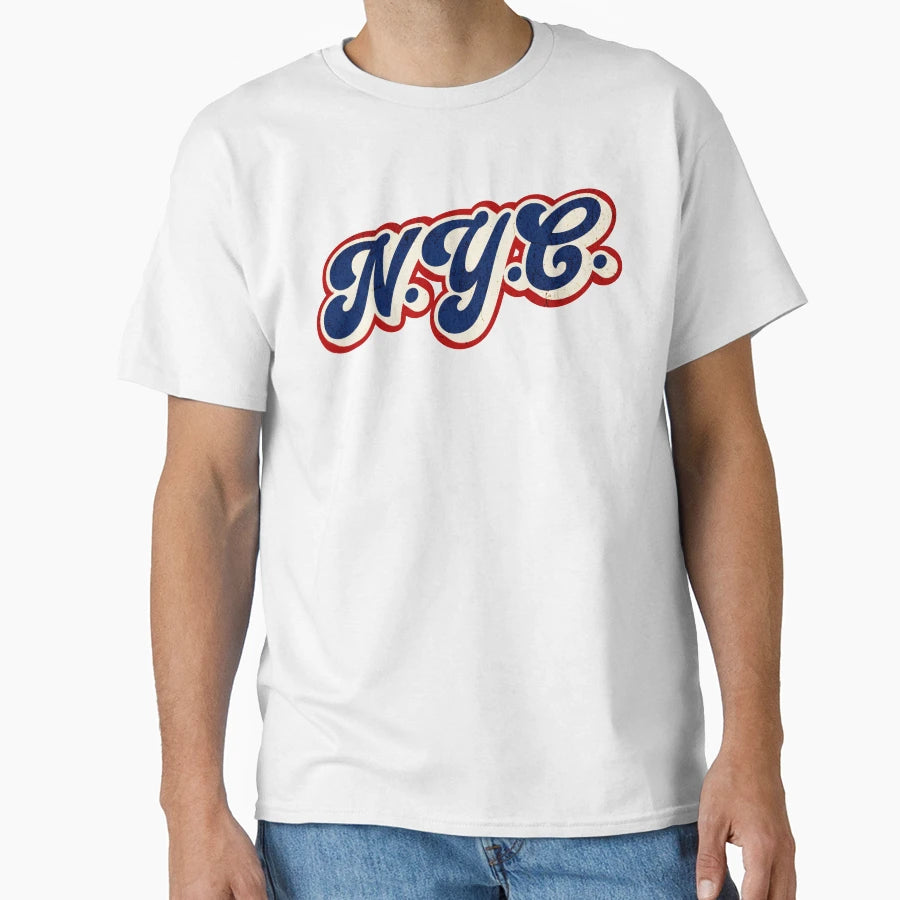 Nyc New York City Logo T-Shirt - Custom Art Print Unisex - T-Shirt, Sweatshirt, Hoodie