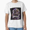 Ravens Football T-Shirt - Novelty Apparel for Adults - T-Shirt, Sweatshirt, Hoodie