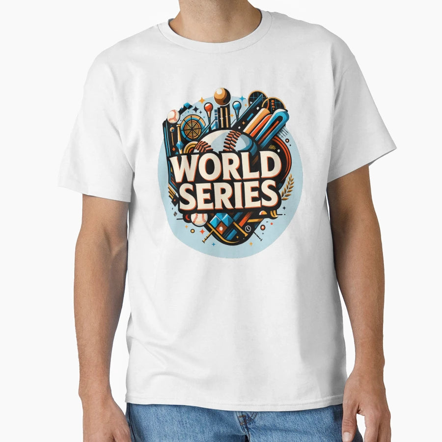 World Seriers 2 Baseball T-Shirt - Aesthetic Graphic Unisex - T-Shirt, Sweatshirt, Hoodie