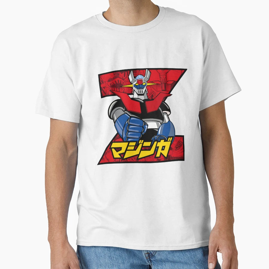 Mazinger Z T-Shirt - Custom Art Print Men Women - T-Shirt, Sweatshirt, Hoodie