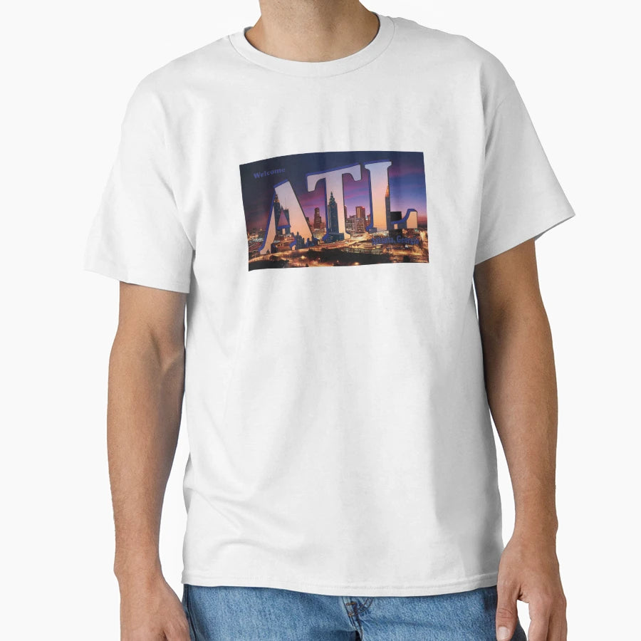 Welcome To Atlanta T-Shirt - Custom Art Print for Adults - T-Shirt, Sweatshirt, Hoodie