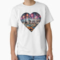 Happy New Year Cities World Houston T-Shirt - Fun Novelty Design Men Women - T-Shirt, Sweatshirt, Hoodie