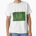 Dodger Stadium Green Grid Version T-Shirt - Custom Art Print Unisex - T-Shirt, Sweatshirt, Hoodie