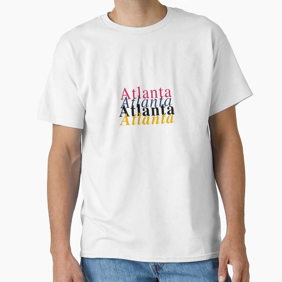 Atlanta Baseball City T-Shirt - Graphic Print for Adults - T-Shirt, Sweatshirt, Hoodie
