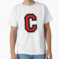Letter C Black Red Character T-Shirt - Custom Art Print Unisex - T-Shirt, Sweatshirt, Hoodie