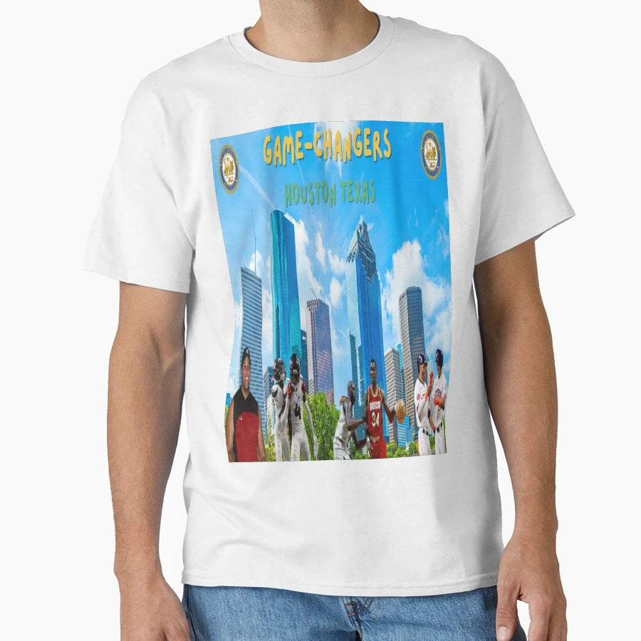 Game Changers Houston Texas T-Shirt - Aesthetic Graphic Men Women - T-Shirt, Sweatshirt, Hoodie